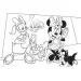 Puzzle e album da colorare Minnie Mouse 2 in 1, 108 pezzi, 50x35 cm - Lisciani