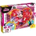 Puzzle e album da colorare Minnie Mouse 2 in 1, 24 pezzi, 50x35 cm - Lisciani