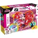 Puzzle e libro da colorare 2 in 1 di Minnie Mouse, 108 pezzi, 70x50 cm - Lisciani