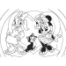 Puzzle e libro da colorare 2 in 1 di Minnie Mouse, 108 pezzi, 70x50 cm - Lisciani