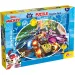 Puzzle e libro da colorare 2 in 1 di Topolino, 24 pezzi, 50x35 cm - Lisciani