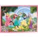 Puzzle e libro da colorare Disney Principesse 2 in 1, 24 pezzi, 50x35 cm - Lisciani