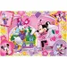 Puzzle e libro da colorare Minnie Mouse 2 in 1, 60 pezzi, 50x35 cm - Lisciani