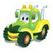 Puzzle gigante da pavimento con trattore, 12 pezzi