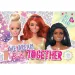 Puzzle glitterato Barbie amici, 60 pezzi, 50x35 cm - Lisciani