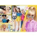 Puzzle glitterato da 100 pezzi Barbie - Trefl