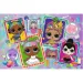 Puzzle glitterato da 70 pezzi con bambole L.O.L colorate - Trefl