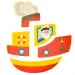 Puzzle in legno a tema barca a vela da 5 pezzi - Woodyland
