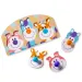 Puzzle in legno con pomelli grandi Fattoria - Melissa &amp; Doug