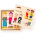Puzzle in legno con professioni - Woodyland
