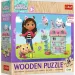 Puzzle in legno da 24 pezzi "Casa delle bambole di Gabi" - Trefl