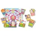 Puzzle in legno per bambini Montessori - Parco divertimenti