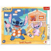 Puzzle incorniciato Disney Stitch sulla spiaggia da 25 pezzi - Trefl