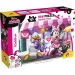 Puzzle maxi 2 in 1 da 35 pezzi e libro da colorare Minnie Mouse 70x50cm - Lisciani