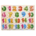 Puzzle numerico in legno da 0 a 20