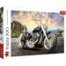 Puzzle premium da 500 pezzi con motocicletta Chopper nera - Trefl