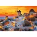 Puzzle romantico tramonto, Oia, Santorini 1500 pezzi - Trefl