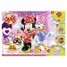 Puzzle scintillante Minnie e Daisy 100 pezzi - Trefl