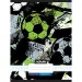 Quaderno a quadretti rilegato con copertina a pallone da calcio, formato A4, modello 87-32