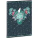 Quaderno liscio con graffette extra formato A/4 Pink Flamingo, 40 fogli