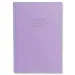 Quaderno tascabile per insegnanti in similpelle A/5 2025-2026 - rosa