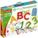 Quercetti: Gioco educativo Montessori ABC+123 con infilatura