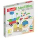 Quercetti: Modi Bloc Basic gioco di costruzione in legno e plastica da 18 pezzi