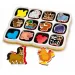 Quercetti: Puzzle Magnetico con Animali Domestici 12 pezzi