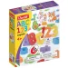 Quercetti: Set magnetico ABC + 123 da 106 pezzi