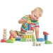 Quercetti: ToyTown Premium gioco di costruzione in legno da 22 pezzi