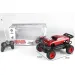 RC Auto fuoristrada rosso telecomandato con luci e suoni 27 MHz 1/14