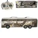 RC Autobus Jurassic City con telecomando e luci 27MHz scala 1/32 25cm