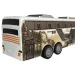 RC Autobus Jurassic City con telecomando e luci 27MHz scala 1/32 25cm