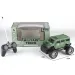 RC Off-Road Militare Hummer telecomandato con luci 27 MHz 22cm scala 1/16