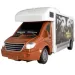 RC Telecomando Walking with Dinosaurs camper con luci 27MHz scala 1/32 25cm