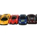 Racing Car: set di 10 auto da corsa, 6 cm, scala 1/72