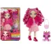 Rainbow High: Bambola sorellina magenta con accessori