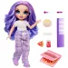 Rainbow High Jr: Bambola alla moda Violet Pigiama Party