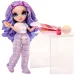 Rainbow High Jr: Bambola alla moda Violet Pigiama Party
