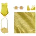 Rainbow High: Sunny bambola alla moda da spiaggia con abiti intercambiabili