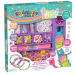 Rainbow Loom: kit Auto Loom per creare braccialetti in gomma con perline
