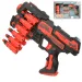 Rattle Belt Track Pro: Pistola spara-spugna con caricatore e proiettili con una portata di 18 metri
