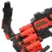 Rattle Belt Track Pro: Pistola spara-spugna con caricatore e proiettili con una portata di 18 metri