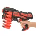 Rattle Belt Track Pro: Pistola spara-spugna con caricatore e proiettili con una portata di 18 metri