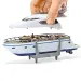 SIKU MAN camion con rimorchio e yacht 1/87