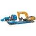SIKU MAN trasportatore pesante con escavatore Liebherr 1/87