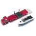 SIKU set di gioco camion con motoscafo 1/87
