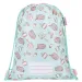 Sacca da ginnastica Pusheen Mint con gatto, 43x34 cm