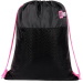 Sacca sportiva St.Right Black Glitter, 34x43 cm