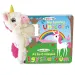 Salta amico peluche con libro illustrato - Il mio scintillante unicorno